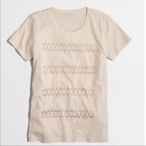 J. Crew jeweled top